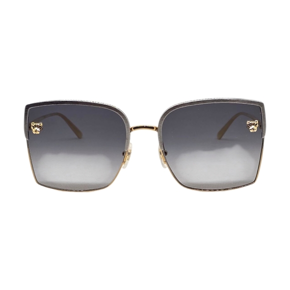 Accessories - Elegant Gold and Black Sunglasses